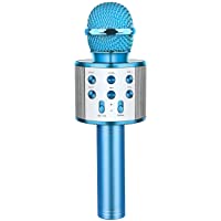 LetsGO toyz Microfono Karaoke Bluetooth - Micrófono Inalámbrico Regalos para Niñas Canta Partido Musica